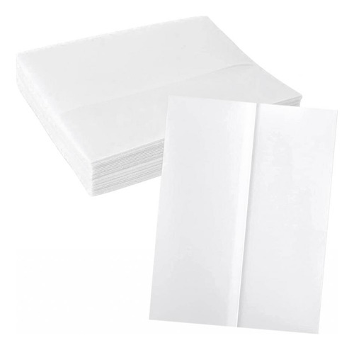 50x Chaquetas De Envoltura De Invitaciones De Boda Para