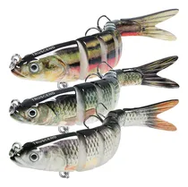 Comprar Señuelos Pesca Cebos Multiarticulares Trucha Lubina Robalo..