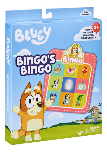 Jogo De Cartas De Bingo Bluey Bingos, Divertido Jogo De Comb