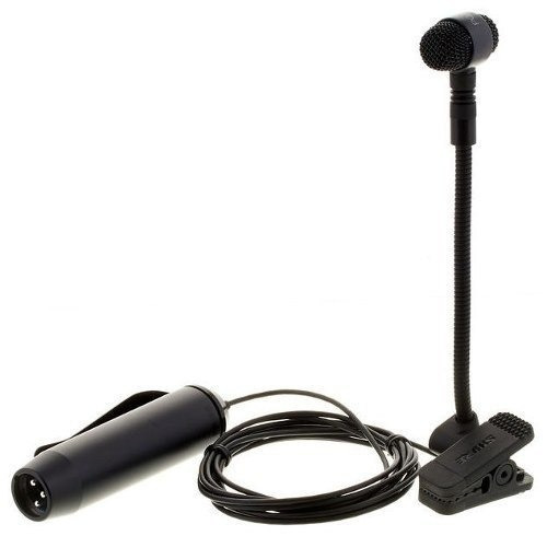 Micrófono Para Instrumentos De Viento Shure Pga98h Con Cable