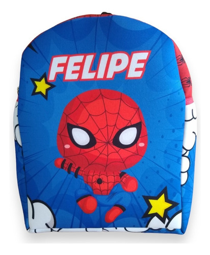 Mochila Jardín Símil Neoprene Personalizada 