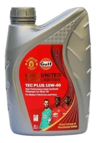 Aceite Gulf Tec Plus 10w40 Semisintético 4lt 