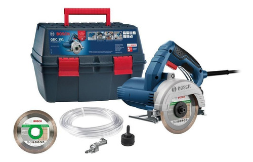 Imagem 5 de 12 de Serra Mármore A Úmido Bosch Gdc 151 Titan 1500w