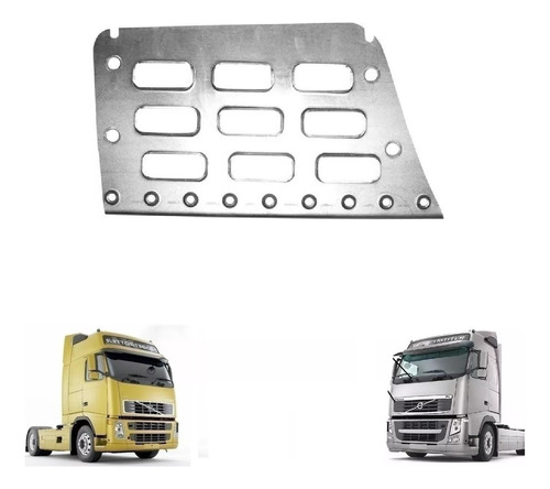 Tapete Estribo Inferior Volvo Fh 2005-2014 Metal Ld 20360789