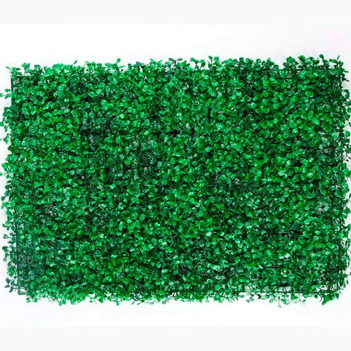 Imagen 1 de 9 de 50 Pzas Muro Verde Follaje Artificial Sintentico 60x40 Cm