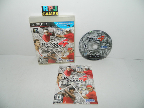 Virtua Tennis 4 Original Fisico - Midia Ps3 - Loja Fisica Rj (Usado)