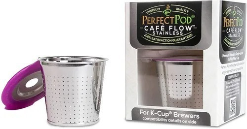 Capsulas Cafe K Cups Filtro Reusable Keurig 1.0 Y 2.0 Acero