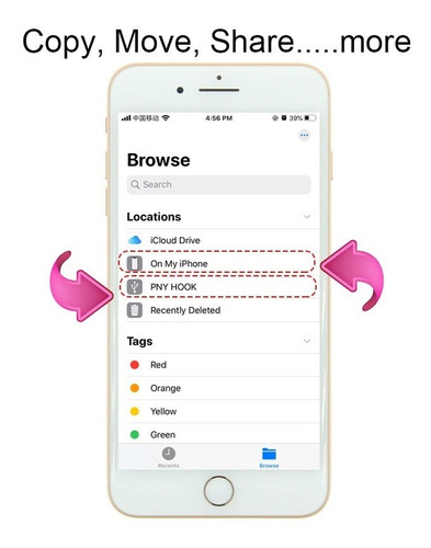 Imagen 8 de 10 de Adaptador Usb A Lighting Para iPhone Y Para iPad Datos