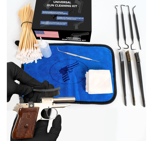 Kit De Suministros De Limpieza De Pistolas, Juego De Cepillo