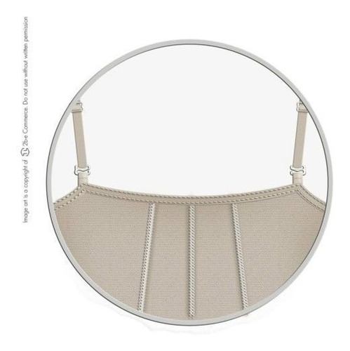 Faja Salome Chaleco Moldeador Con Tiras Removibles 313 Beige