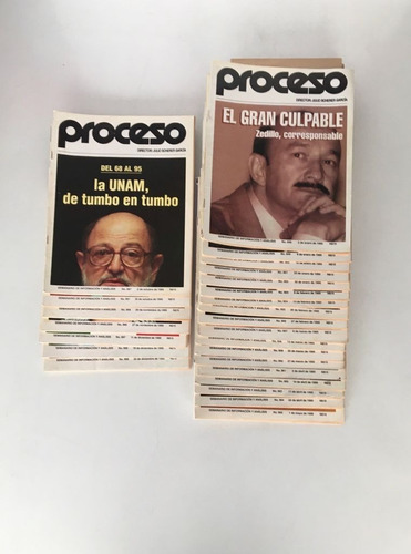 Lote De 24 Revistas Proceso Año 1995