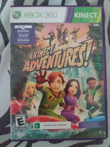 Jogo Xbox 360 Kinect Adventures