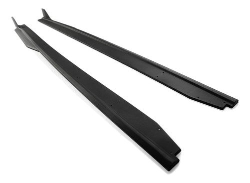 Spoiler Lateral Ford Mustang Shelby Gt350 Mach 1 Black Piano