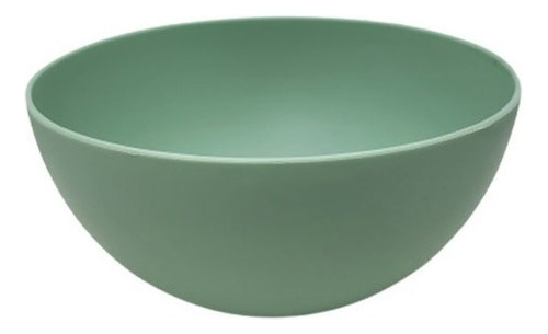 Bowl Ensaladera Plastico Batidora Recipiente Carol 17cm Color Verde
