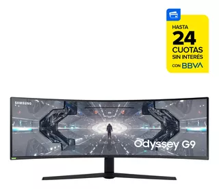 Monitor Gaming Odyssey G9 De 49 Con Pantalla Curva De 1000r