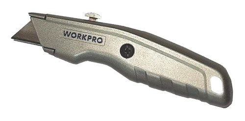 Cutter Retráctil De Aluminio Hoja Trapecio  W013027 Workpro