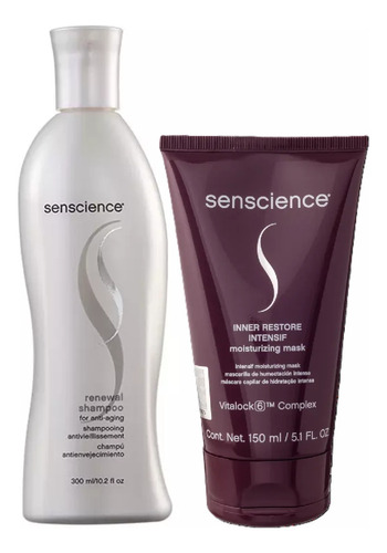 Kit Senscience Renewal- Shampoo 280ml + Inner Intensif 150ml
