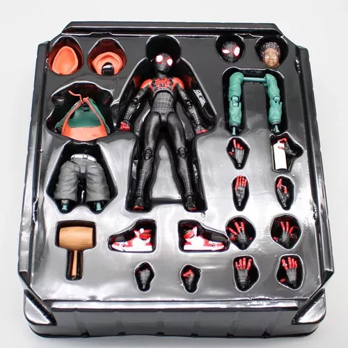 Figura De Acción Peter Parker Spider-man De Miles Morales