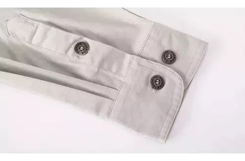 Camisa Informal De Hombres Con Dos Bolsillos