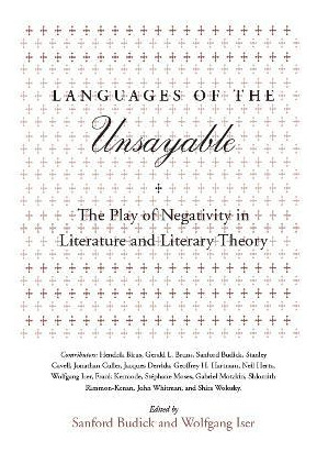 Libro Languages Of The Unsayable - Sanford Budick