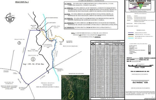 Terreno En Venta En San Sebastian Del Oeste