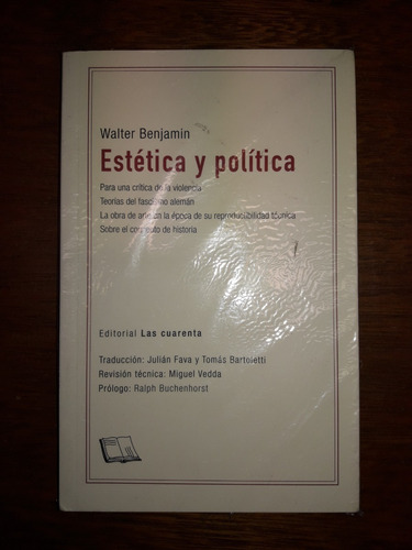 (p) Estética Y Política - Las Cuarenta