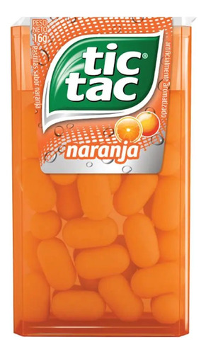 Tic Tac Naranja Pastillas X 12un - Compañía De Golosina