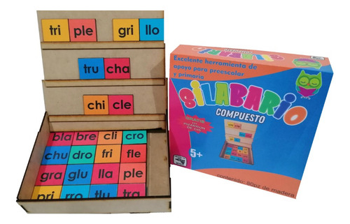 Kit Abecedario Móvil+silabario Simple+silabario Compuesto