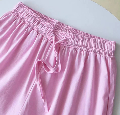 A Conjunto Casual De 2 Piezas Con Camisa Y Pantalones
