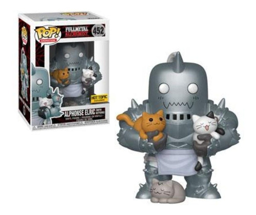 Funko Pop Full Metal Alchemist Alphonse Elric With Kittens