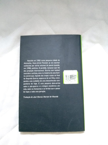 Livro O Perdido - Hans-ulrich Treichel
