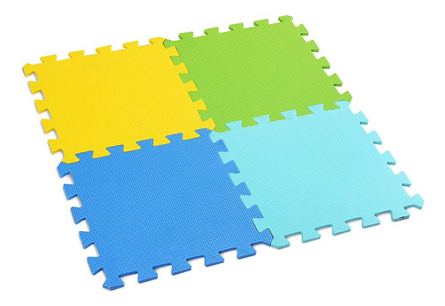 Tapete De Juego Rompecabezas Espuma Eva Para Bebé Multicolor
