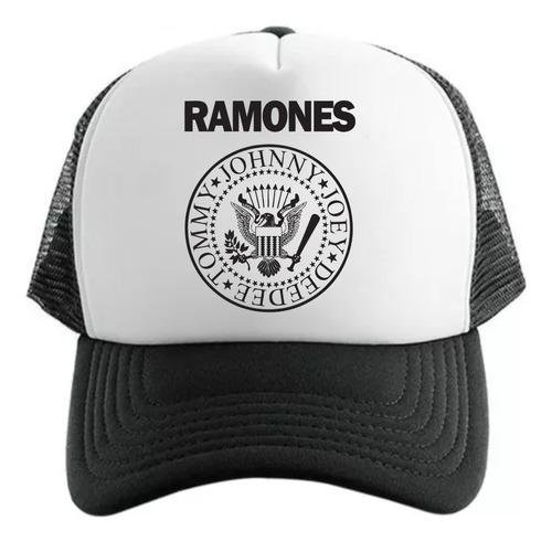 Gorra Trucker Personalizada Tu Logo Ramones