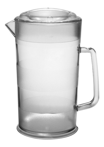 Jarra De Policarbonato 1.9 Litros Cambro Con Tapa Servir