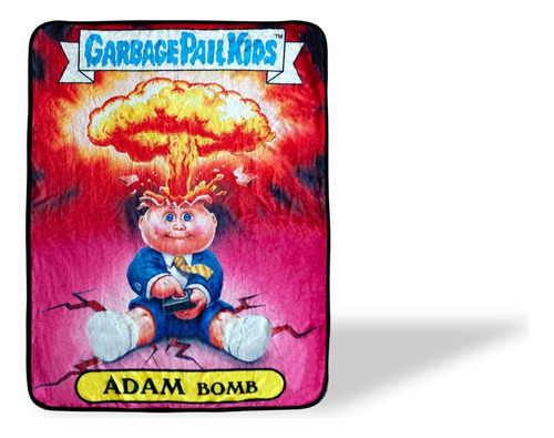 Just Funky Garbage Pail Kids Adam Bomb Manta De Forro Polar 