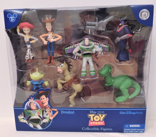 Disney Parks Set De 7 Figuras De Toy Story Clasico Unico!