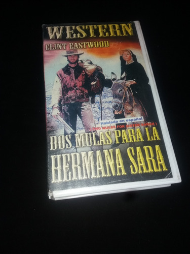 Película Dos Mulas Para La Hermana Sara Vhs