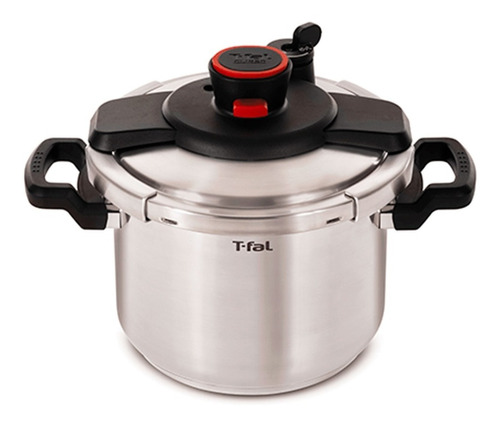 Olla A Presión Clipso Acero Inoxidable T-fal 6 Litros T