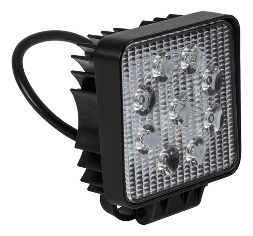 Faro Auxiliar 9v-32v 27w 9 Leds Cuadrado Star