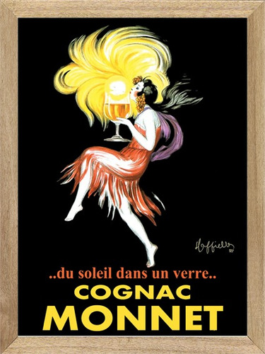 Cognac Monnet , Cuadro, Poster, Publicidad, Bebida      M533