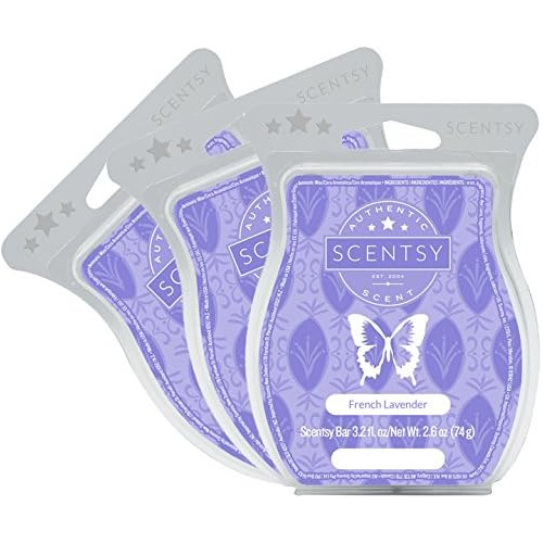 Scentsy, Lavanda Francesa, Cera Per  Sin Mecha, Paquete...