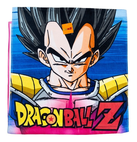 Toalla Dragon Ball, Goku/vegeta 100% Algodón Hilasal Goku Vs Vegeta