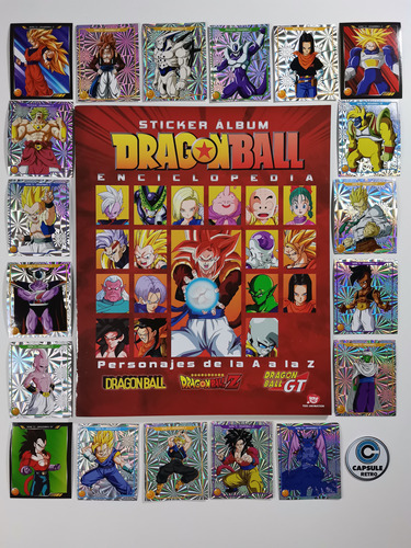 Álbum Dragon Ball Enciclopedia Reedición Completo A Pegar + 