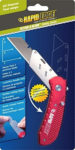 Cuchillo De Afeitar De Punta Rápida Extensible Con Cuchil