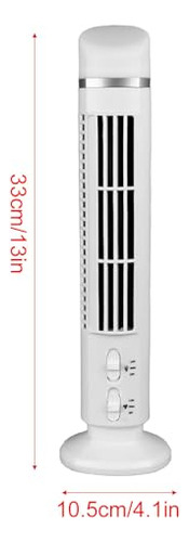 Ventilador De Torre Sin Aspas Oscilante 90 Grados Portátil Y