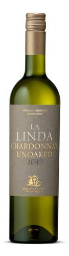 Vino La Linda Chardonnay Unoaked Caja X750ml