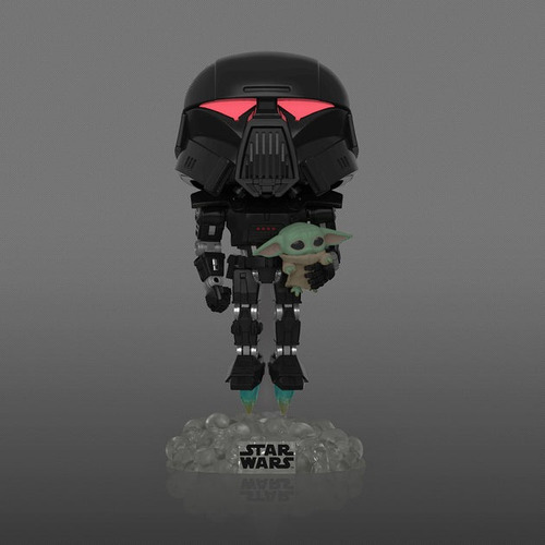 Dark Trooper Y Grogu Funko Pop Star Wars 488 Mandalorian