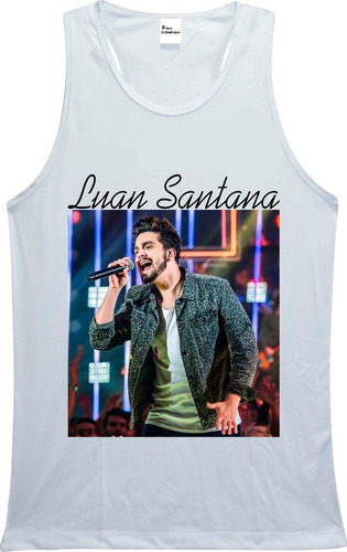 Imagem 7 de 8 de Camiseta, Baby Look, Regata Ou Almofada Luan Santana 02