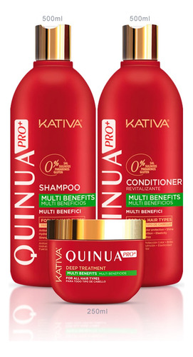 Combo Quinua Pro X500ml Kativa - mL a $79