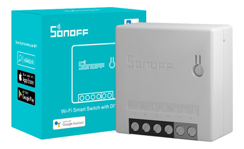 Kit 7x Sonoff Mini Int Wifi Aut. Residencial Alexa Google Cor Branco
